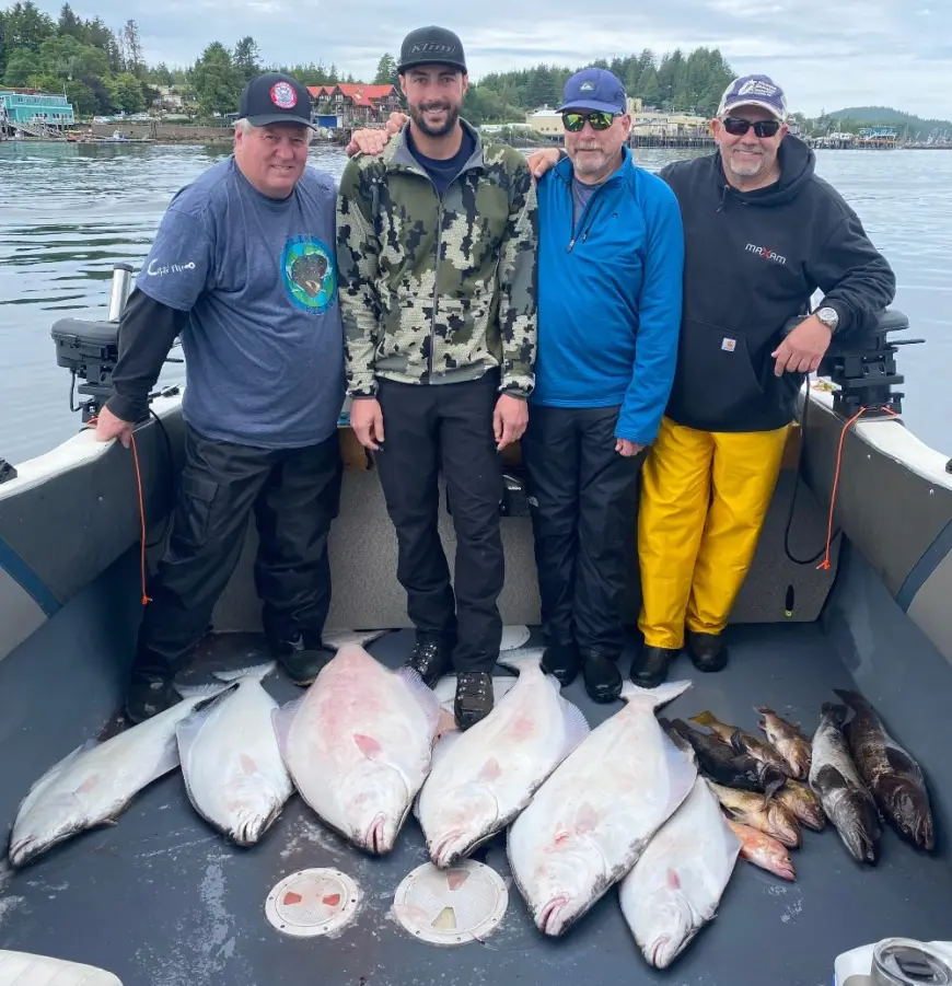 Halibut on the West Coast of Vancouver Island!
