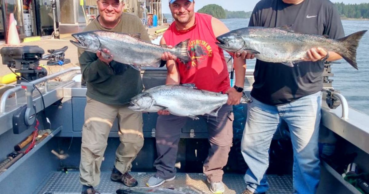 Salmon Eye Charters - Fishing Report July 10 Ucluelet BC